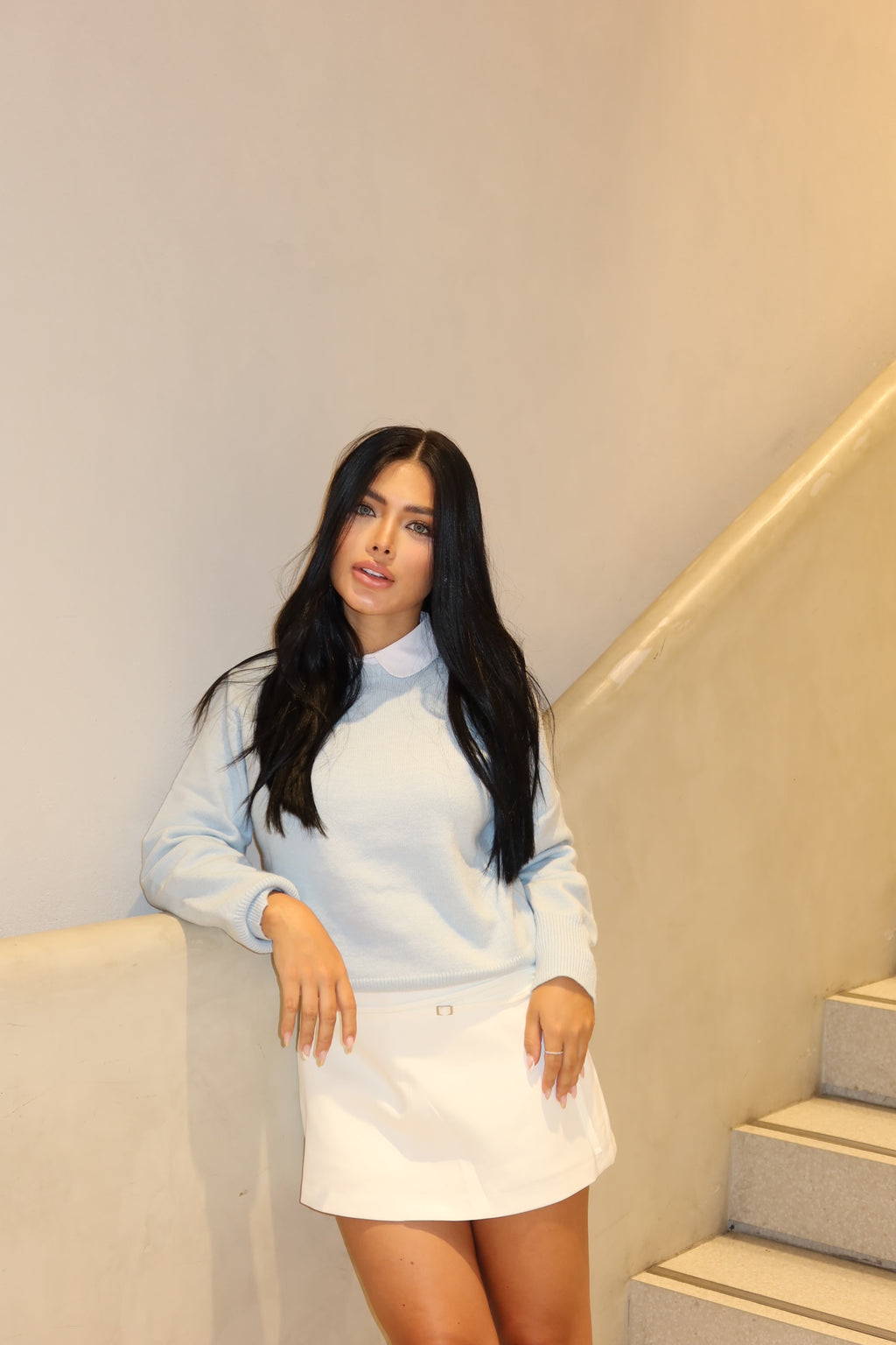 Suéter baby blue