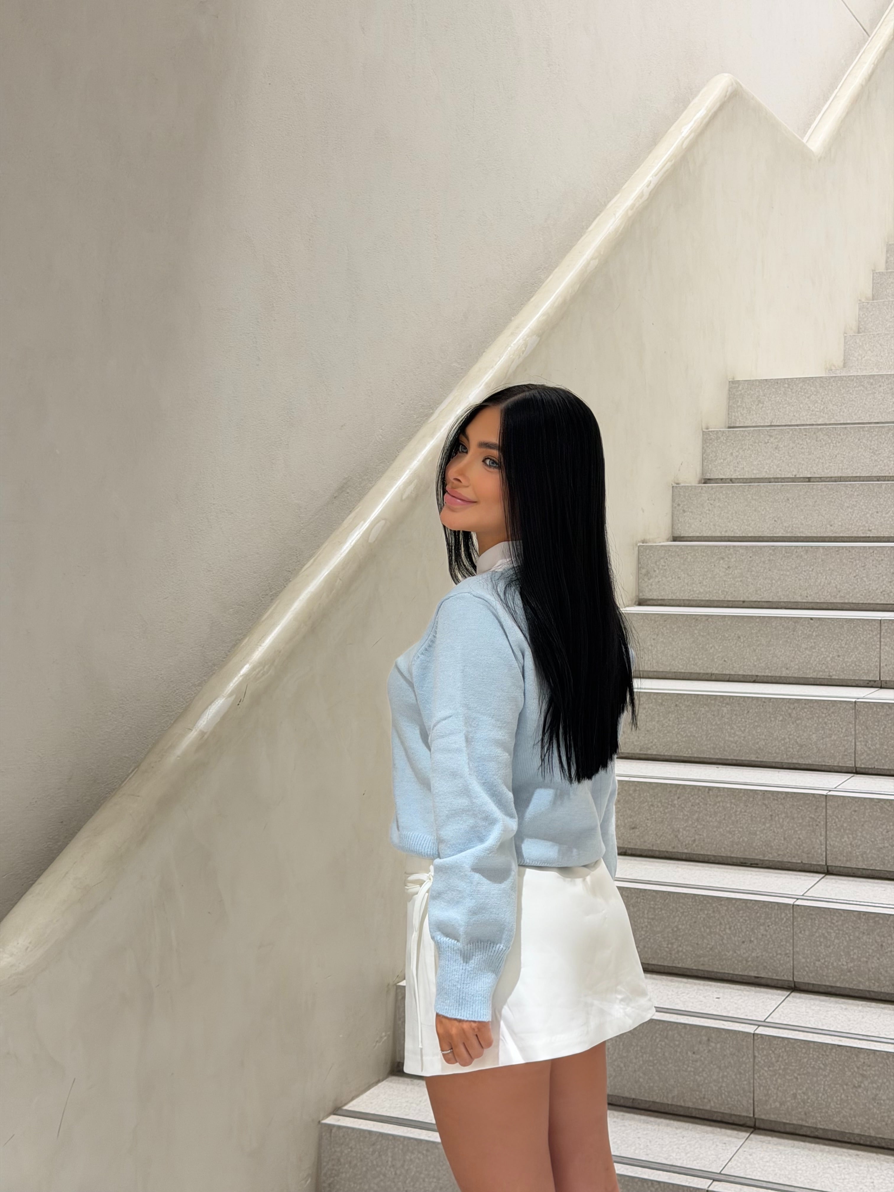 Suéter baby blue